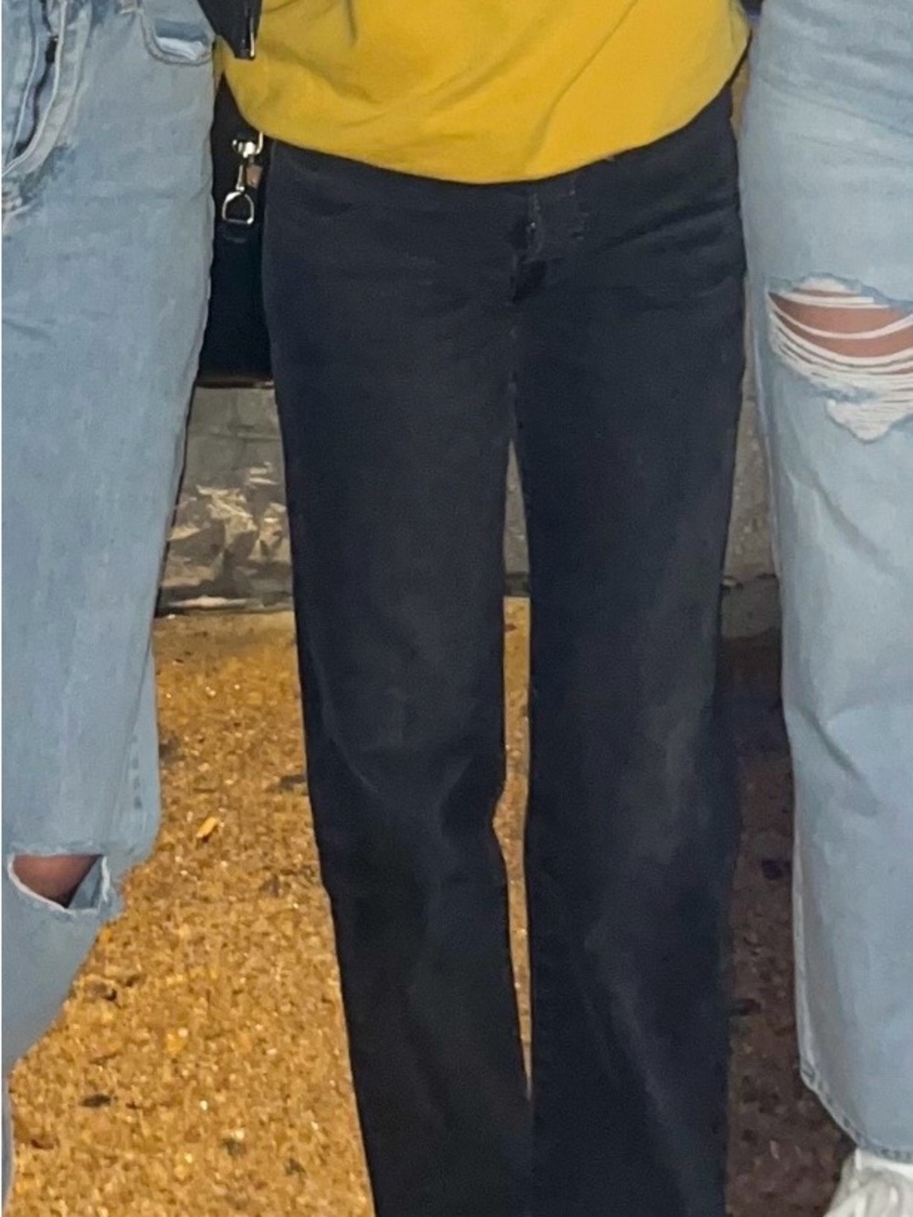 Levi's Straight Leg Jeans in Black
